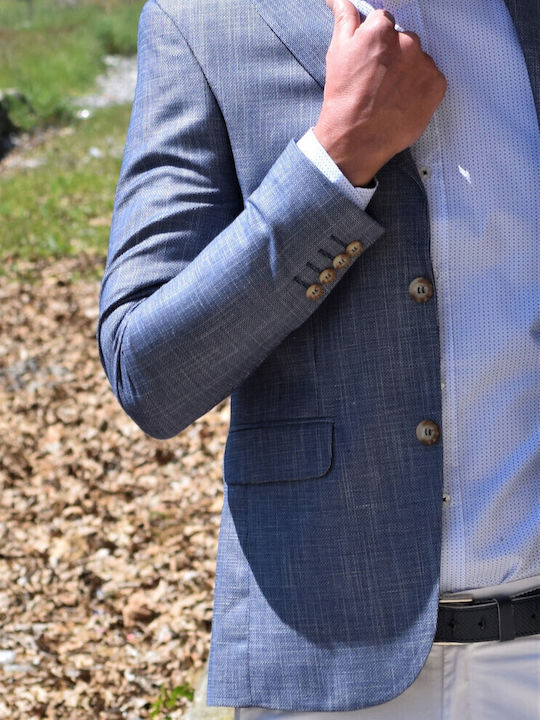 Men's Summer Suit Jacket Slim Fit Raf-gray