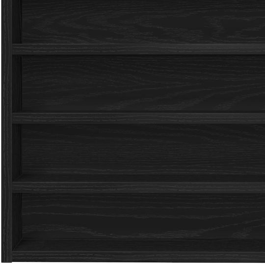 Raft Negru Stejar 100x8.5x50 cm