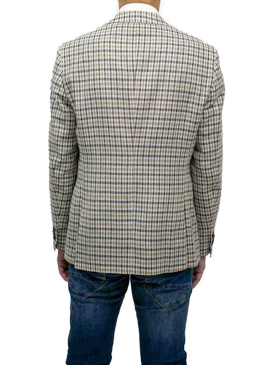 Men's Suit Jacket Beige