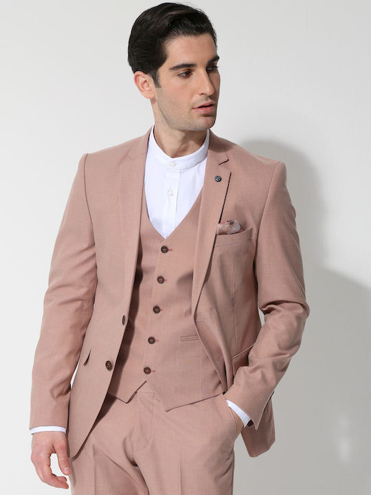 Herrenanzugsjacke Dust Pink