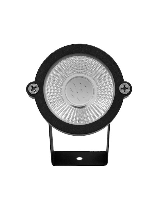 GloboStar Waterproof Led Light Fixture Bridgelux 10W 1000lm 35° IP67 Blue Dimmable 75587