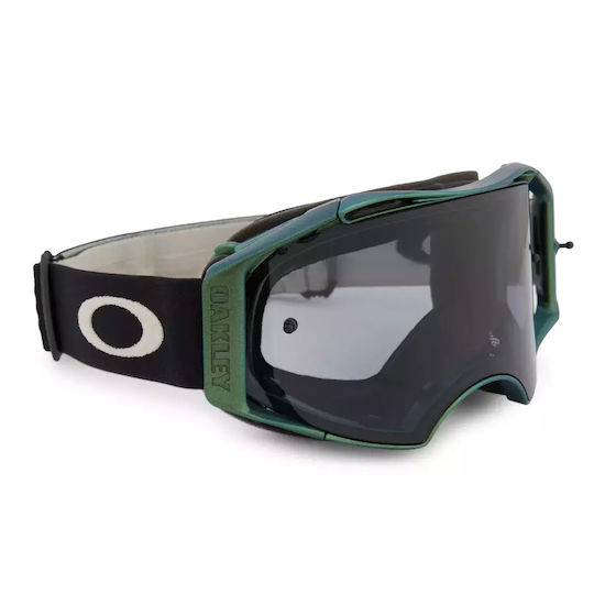 Oakley Fahrradbrillen Airbrake mit Schwarz Rahmen und Dunkelheit Linsen