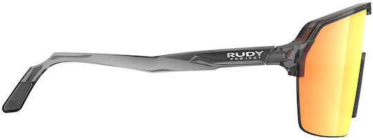 Rudy Project Cycling Glasses with Orange Frame & Dark Lenses
