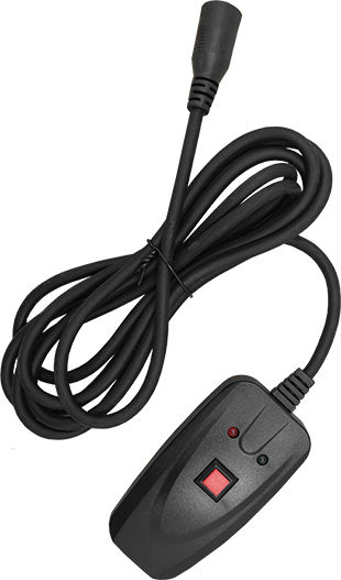 GloboStar Nebelmaschine 1500W mit Verkabeltem Controller