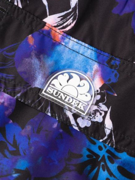 Men's Swimwear Shorts Black with Patterns