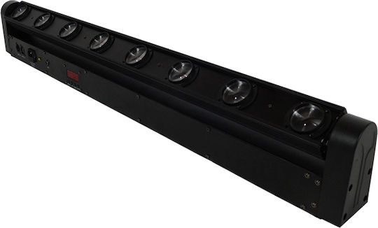 GloboStar Moving Light Beam LED DMX with Robotic Head RGBW