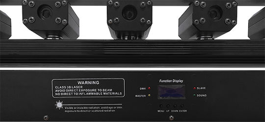 GloboStar Laser DMX with Robotic Head Red