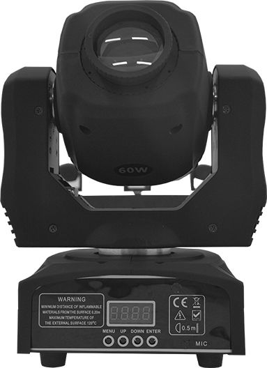GloboStar Φωτορυθμικό Beam LED DMX με Ρομποτική Κεφαλή RGBW