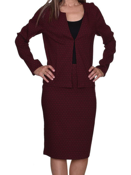 Gianni Rodini Women's Blazer Burgundy