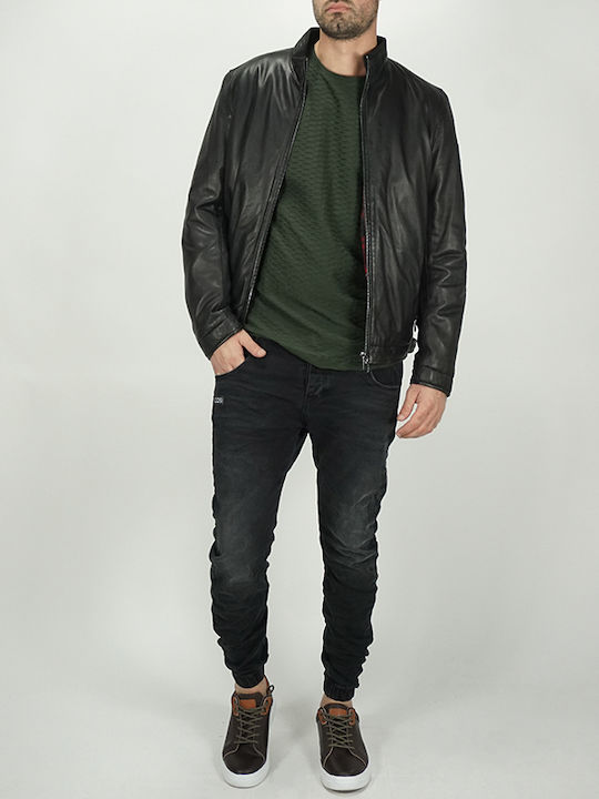 Lederjacke Jacke Biker Black
