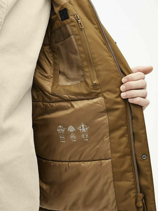Winter Jacket Parka CAMEL