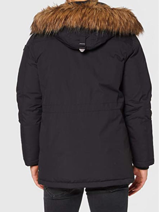N.y.c Winter Jacket Parka Black