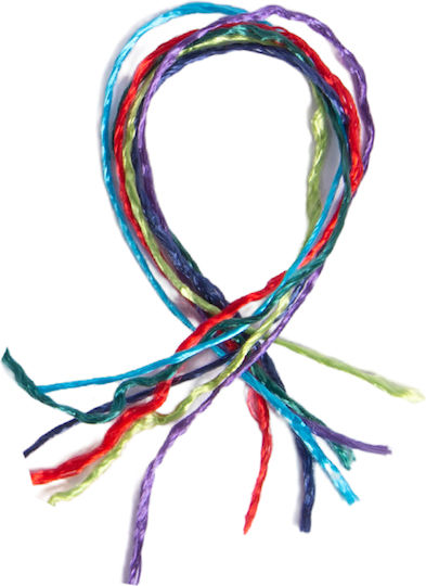 Rayon Floss Thread Colored Φ1mm 20g