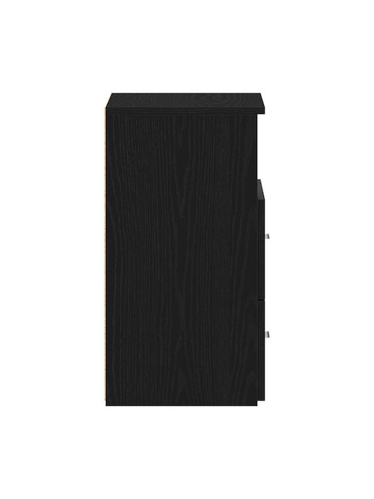 Nachttisch Black oak 50x32x60cm
