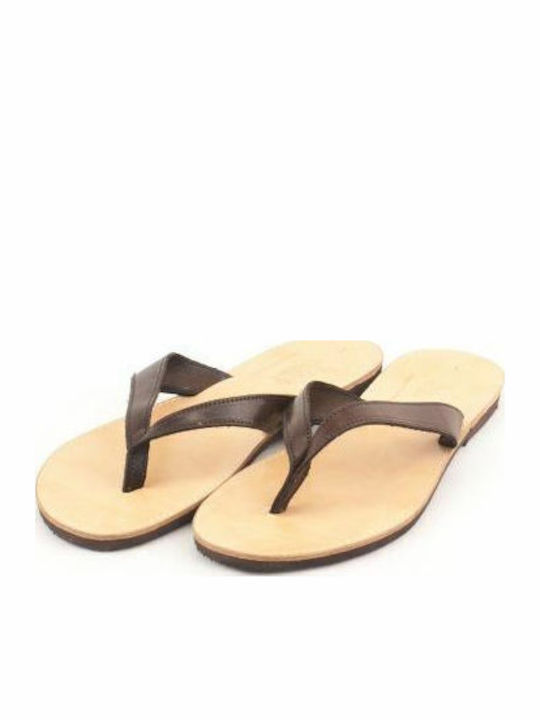 Sandale Casual Damă Din Piele Maro