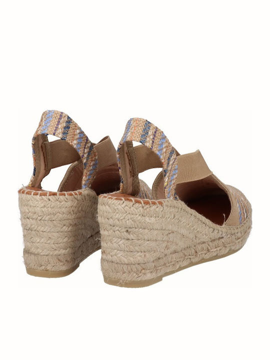 Platforme Dama În Stil Espadrile Bej