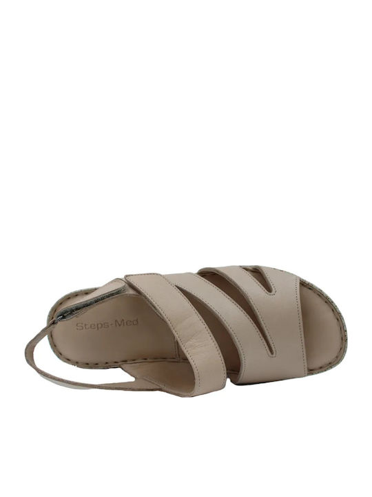 Anatomische Damenplattformen Beige