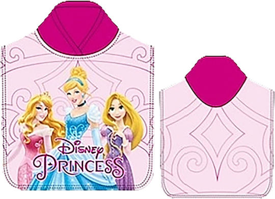 Summertiempo Παιδικό Πόντσο Θαλάσσης Disney Princess Ροζ