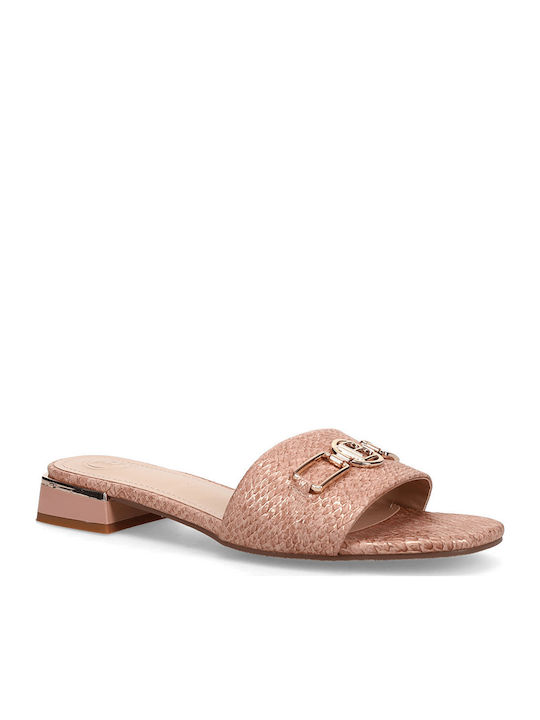 Flat Mules σε Ροζ Χρώμα