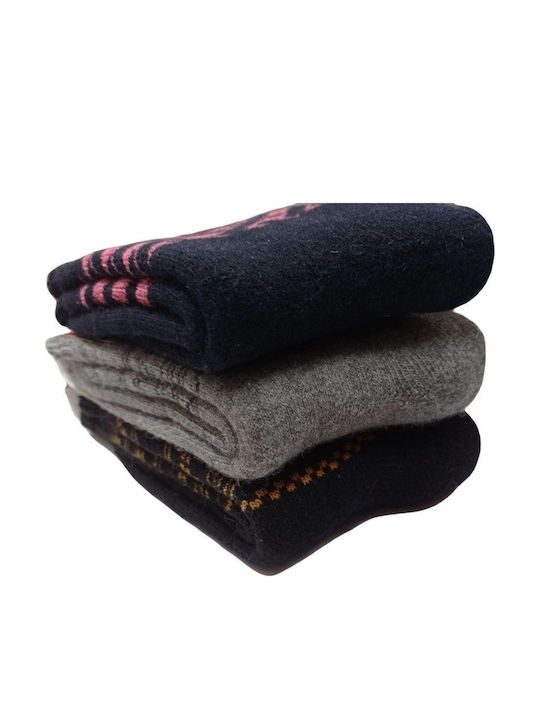 Pamela Femei Șosete cu Model Multicolor 3Pachet
