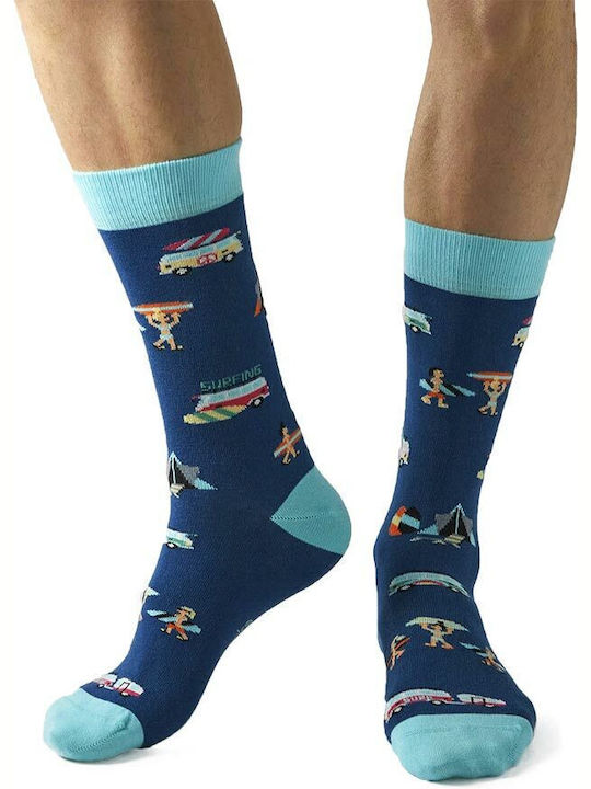 Besocks Besurfer Organic Cotton Κάλτσες Μπλε 52421us000028-bl