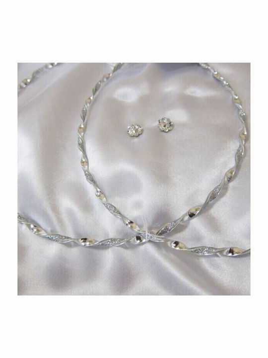Georgiou Silver Wedding Crowns