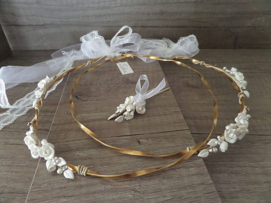 Handmade Порцеланови Сватбени Венци
