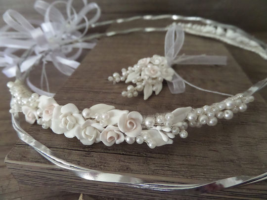 Handmade Porcelain Wedding Crowns