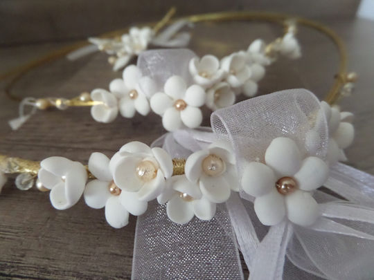 Handmade Порцеланови Сватбени Венци