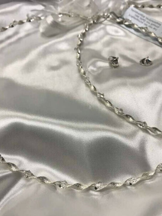 Georgiou Silver Plated Wedding Crowns