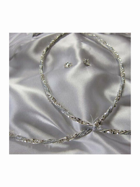 Georgiou Silver Wedding Crowns