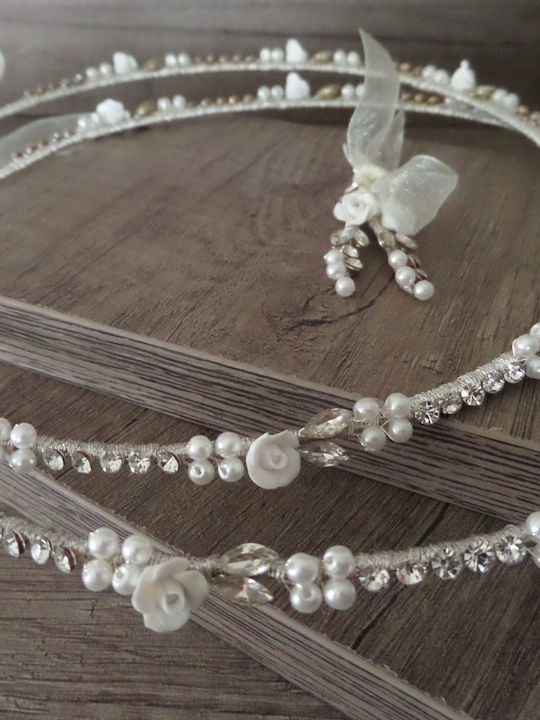 Handmade Porcelain Wedding Crowns