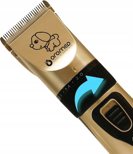 Oromed Dog Grooming Clippers Rechargeable Oromed Oro-pet Cupper USB