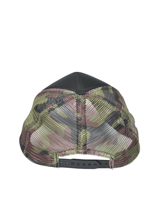 Cap Nylon Schwarz Camouflage 26012 H&s
