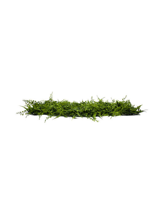 GloboStar Artificial Foliage Panel Dwarf Fern - Dwarf Ivy - Dwarf Daphne 60x40cm