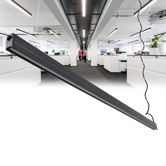GloboStar Office Commercial Linear LED Ceiling Light 18W Natural White IP20 L120xD2xH4cm