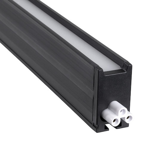 GloboStar Commercial Linear LED Ceiling Light 18W Warm White IP20 L120xD2xH4cm