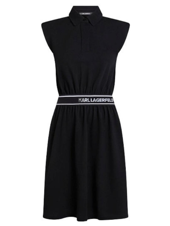 Sommer Damenkleid Schwarz