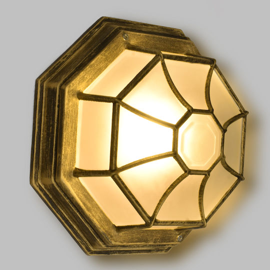 GloboStar Ruby Πλαφονιέρα 21εκ.