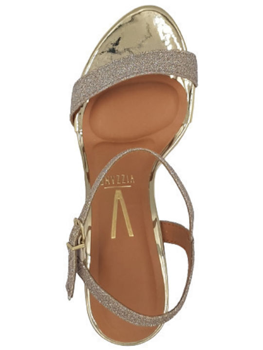 Sandalen Anatomisch Gold