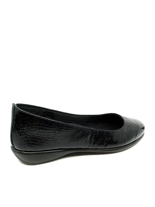 Patent Leather Ballerinas Black