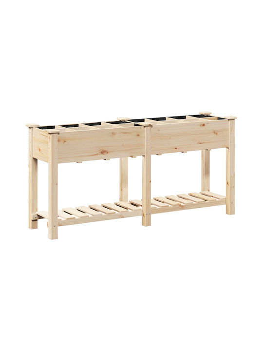 vidaXL Topf Hölzernes 161x43x76cm.