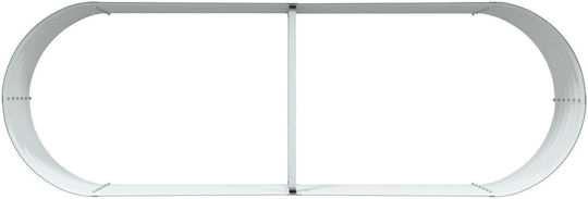 vidaXL Pot Metallic Green 240x80x44cm.