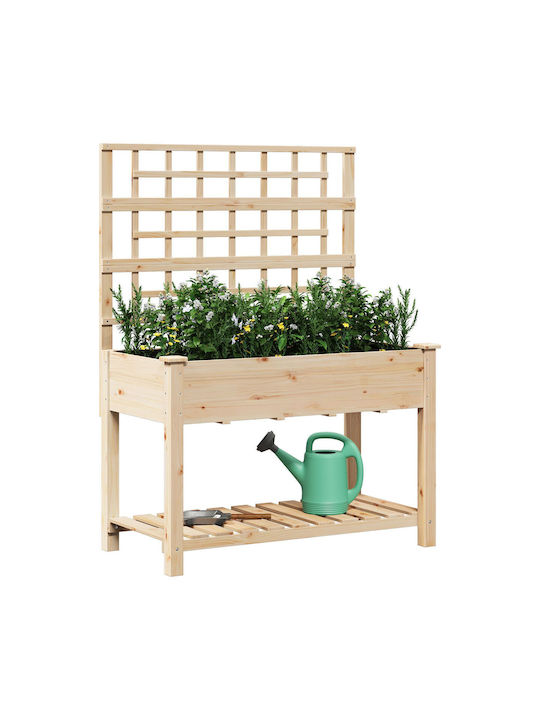 vidaXL Pot Wooden 115x59x152cm.