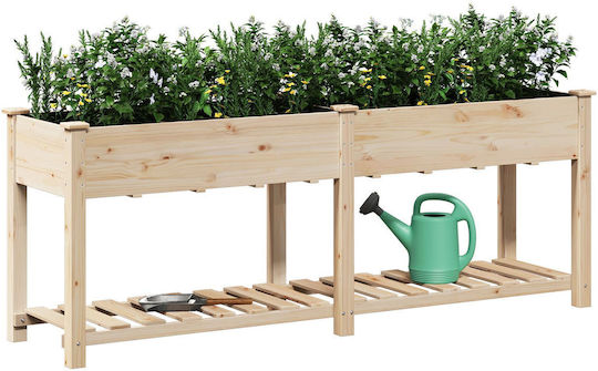 vidaXL Ghiveci Plastic 203x53x76cm.