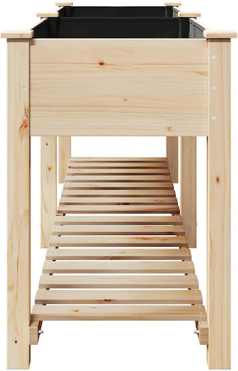 vidaXL Ghiveci Plastic 203x53x76cm.