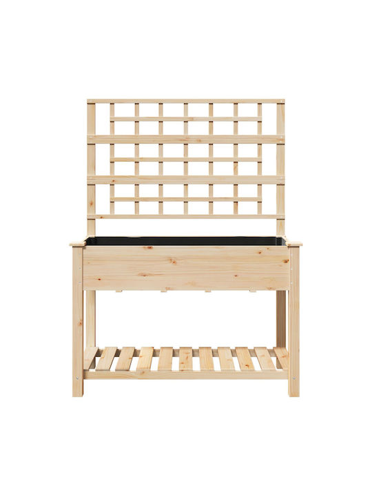 vidaXL Pot Wooden 115x59x152cm.