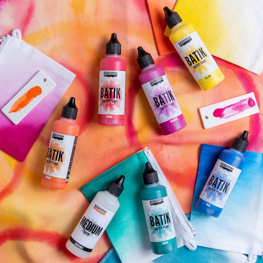 Batik Paint 80 Ml Pentart Μπατίκ Ύφασμα Μπλε