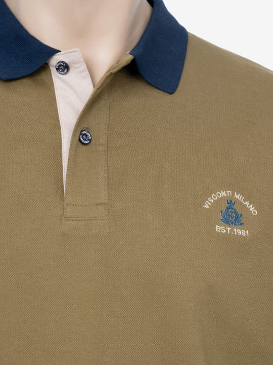 Polo Μπλούζα Κοντομάνικη Λαδί