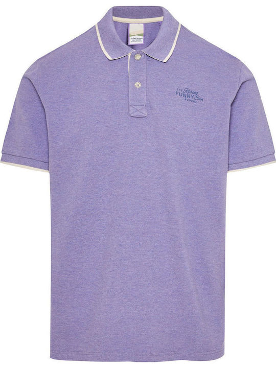 Polo Short Sleeve Blouse Dahlia Purple Mel